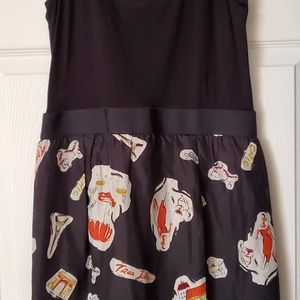 Sleeveless dress by Dressed size M